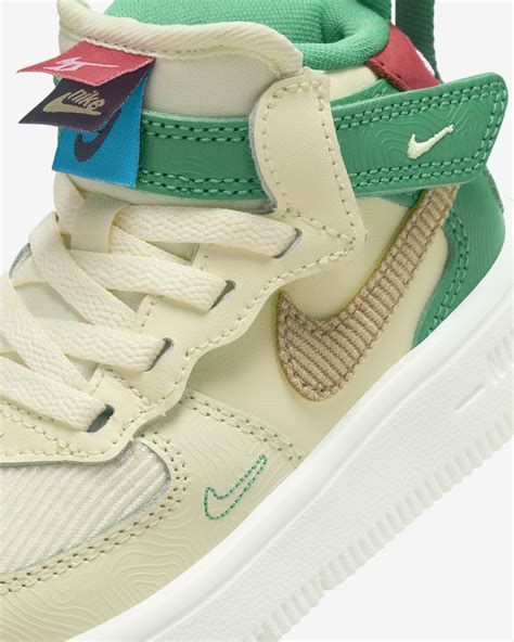 Nike Force 1 Mid EasyOn Baby/Toddler Shoes